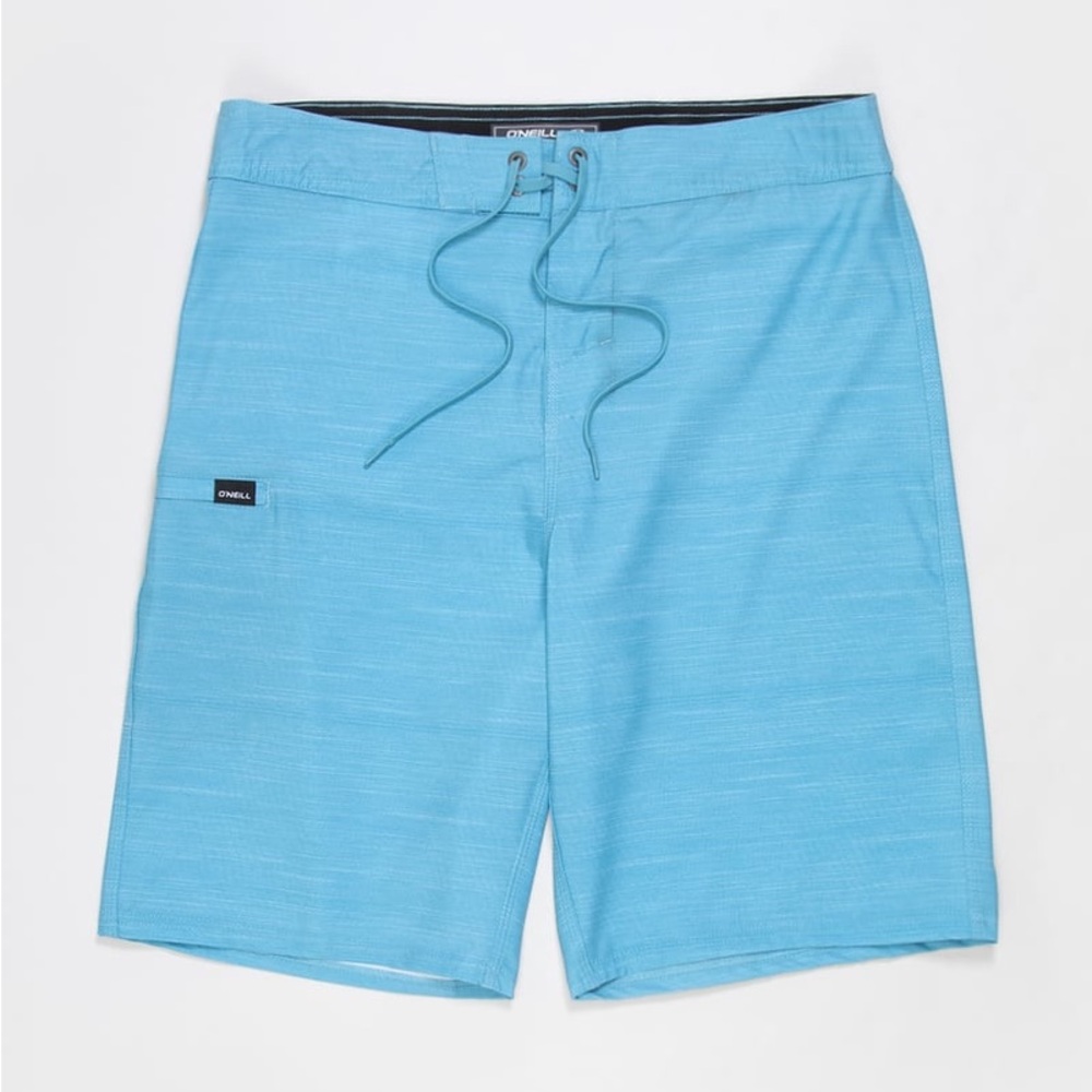 NWT O'Neill Stoked Men's Blue Board Shorts Size 30